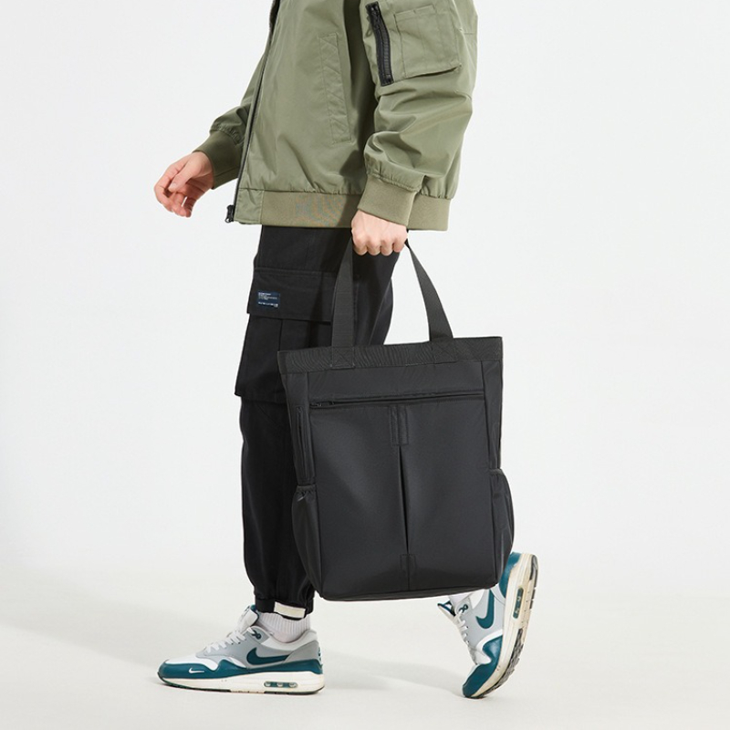 Luxury Japanese Bags Brands - メンズ大型トートバッグ 2025 ヴィンテージ オックスフォード生地 ビッグマンハンドバッグ 日本
