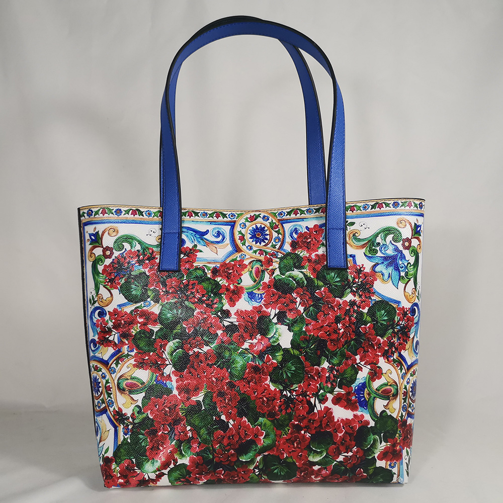 Luxury Bags That Are Vegan - 女性のための本革の花柄のハンドバッグ,デザイナーのバッグ,シチリア,パリ,夏,ビーチ,カジュアル,ビーガンスタイル