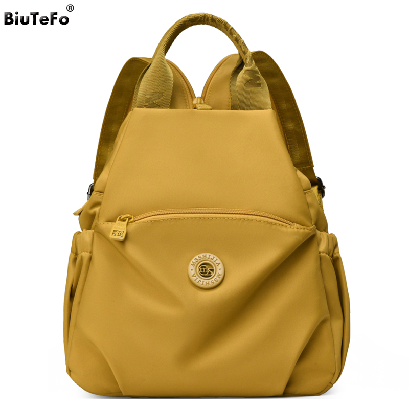 Shoulder Bag Slouchy - ファッション通勤バックパック女性チェストバッグ防水ナイロンデイパックレディースショルダーバッグ軽量大型旅行リュックサック