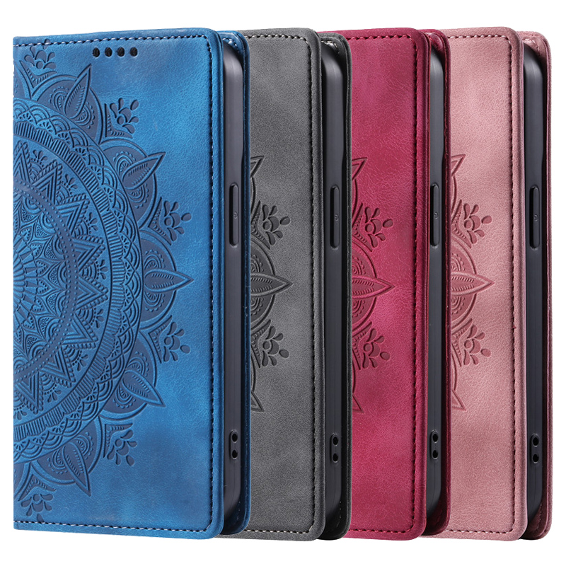 Luxury Bags Kl - レザーフリップカバートーテムケース Motorola MOTO G86 G06 G67