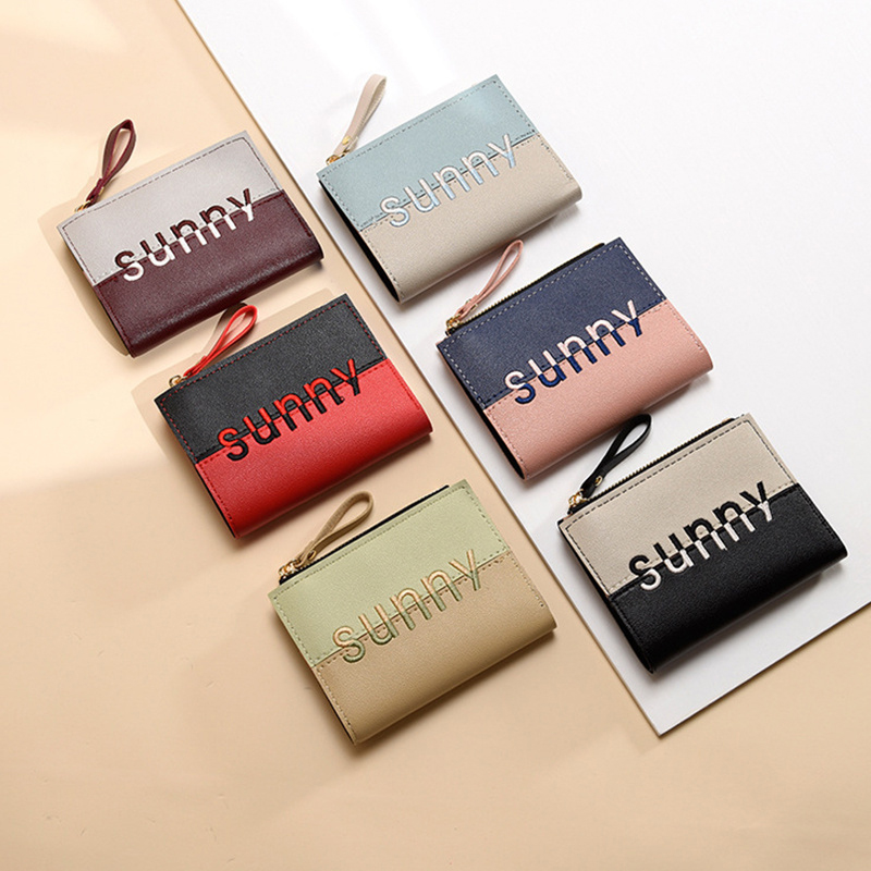 Luxury Japanese Bags Brands - 女性の小銭入れ日本製革シンプルレターバーサタイル財布高級ブランドの新しいハンドヘルドミニバッグ女の子用