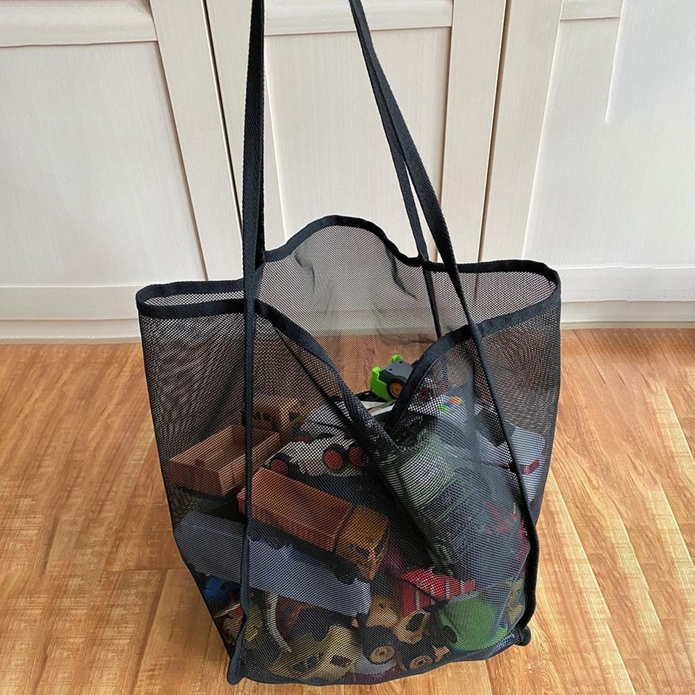メッシュビーチバッグ 軽量、通気性があり、速乾性のあるトラベ - Shoulder Bag Slouchy のレビューと価格