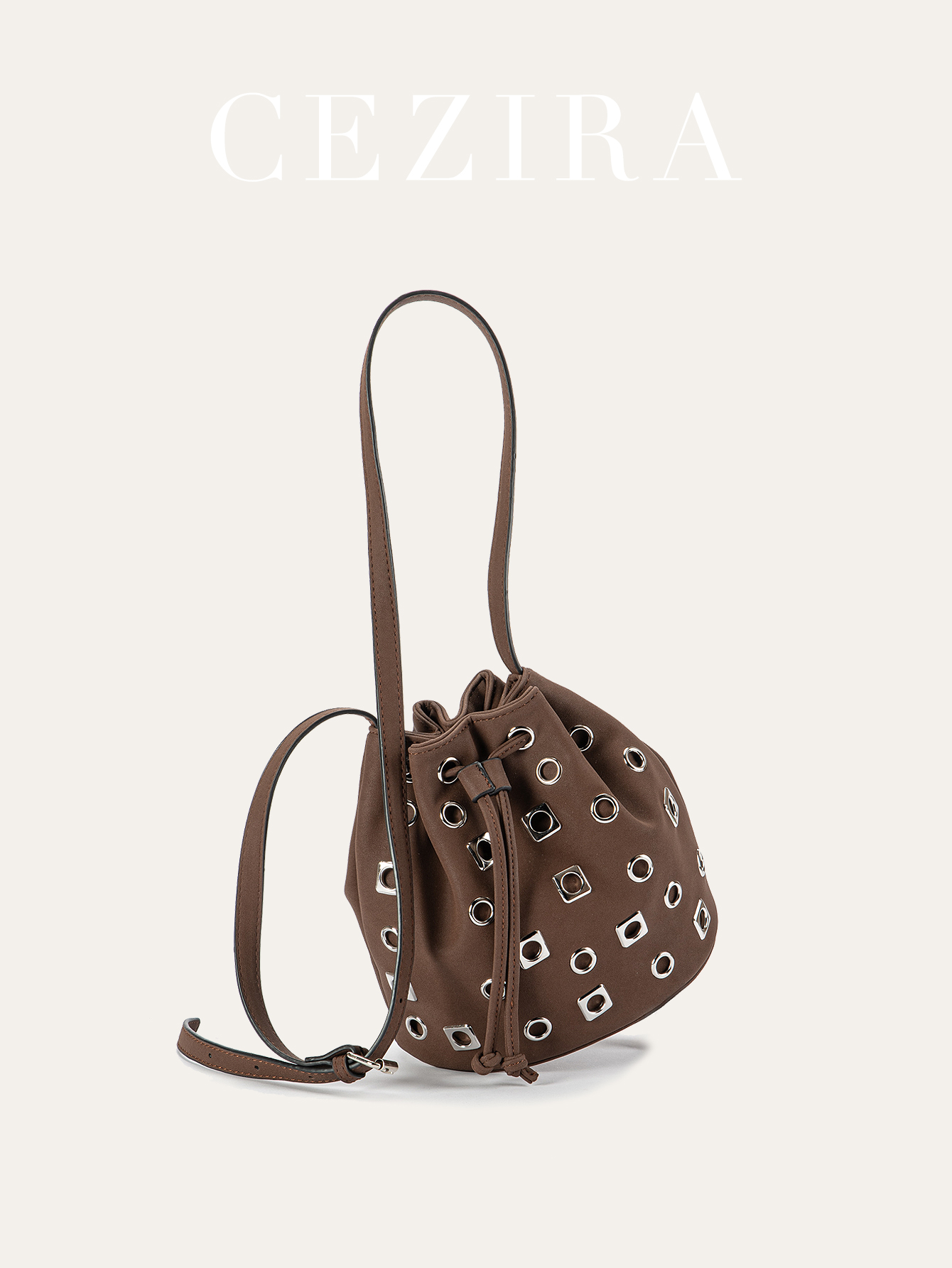 CR レディース ラグジュアリー パンク ホローアウト バケ - Luxury Bags That Are Vegan のレビューと価格