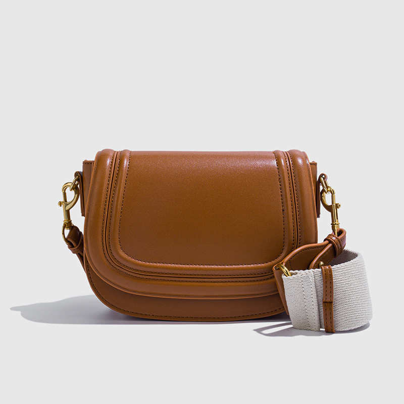 ミニマリストステッチサドルクロスボディバッグ レディース ラ - Luxury Bags That Are Vegan のレビューと価格