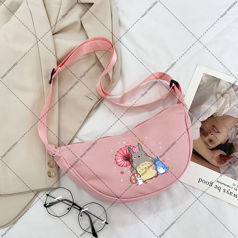 トトロクロスボディバッグ女性用かわいい漫画アニメパターンプリ - Shoulder Bag Slouchy のレビューと価格
