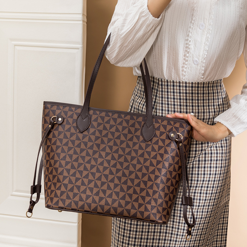 高級トートショルダーバッグ女性用ハンドバッグ女性用財布クラシ - Luxury Bags That Are Vegan のレビューと価格