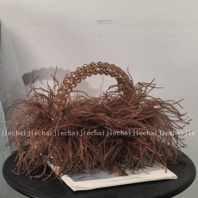 2025年秋新作 羽根デザイン レディースハンドバッグ 手織 - Luxury Bags In China Wholesale のレビューと価格