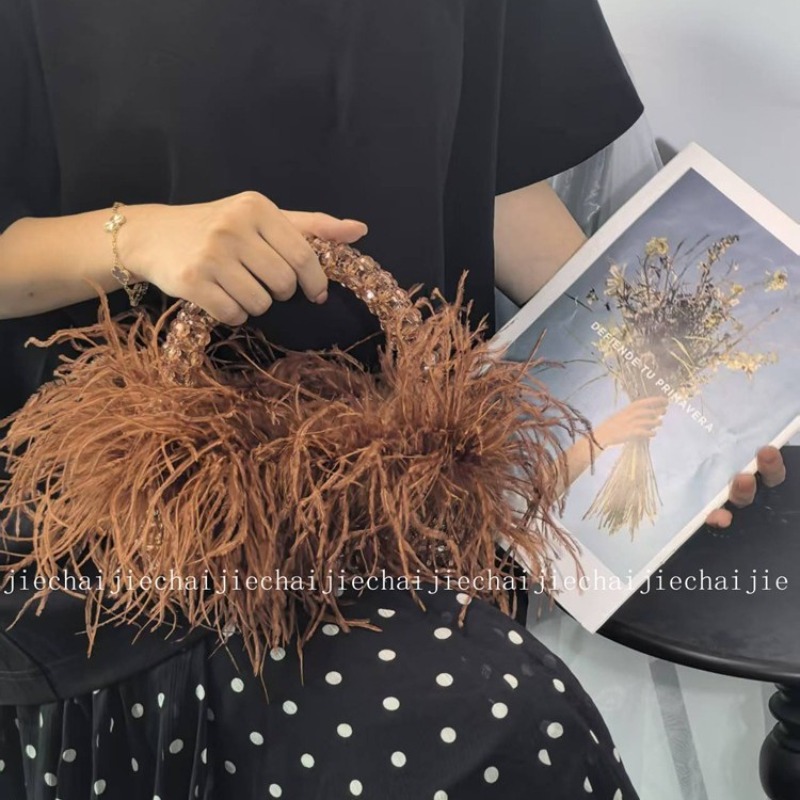 2025年秋新作 羽根デザイン レディースハンドバッグ 手織 - Luxury Bags In China Wholesale のレビューと価格