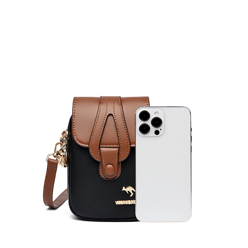 新しい小さな電話バッグショルダーバッグ女性用レザー財布高級デ - Luxury Bags With Zipper のレビューと価格