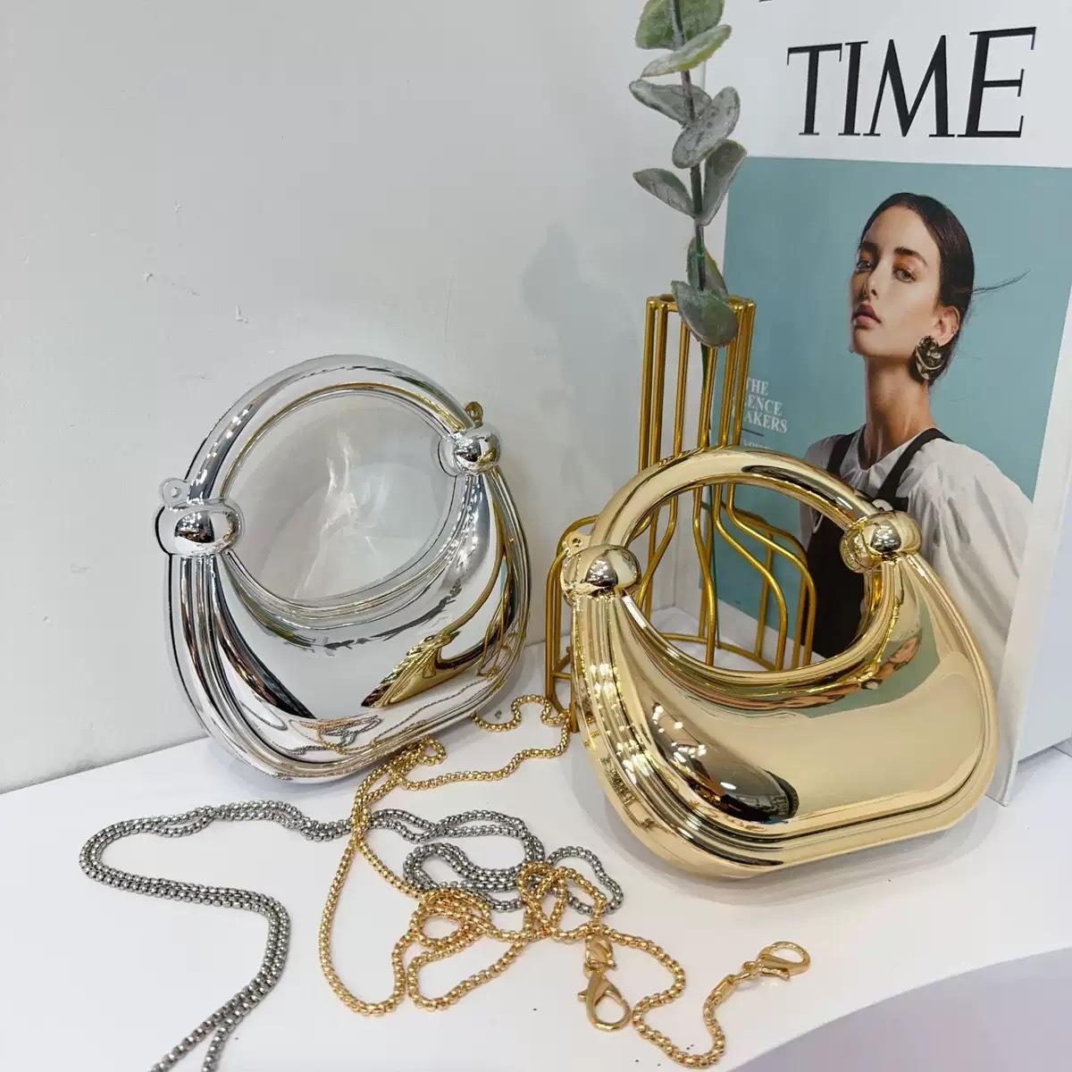 ミニゴールデンイブニングバッグ財布とハンドバッグ高級デザイナ - Luxury Bags Trending のレビューと価格
