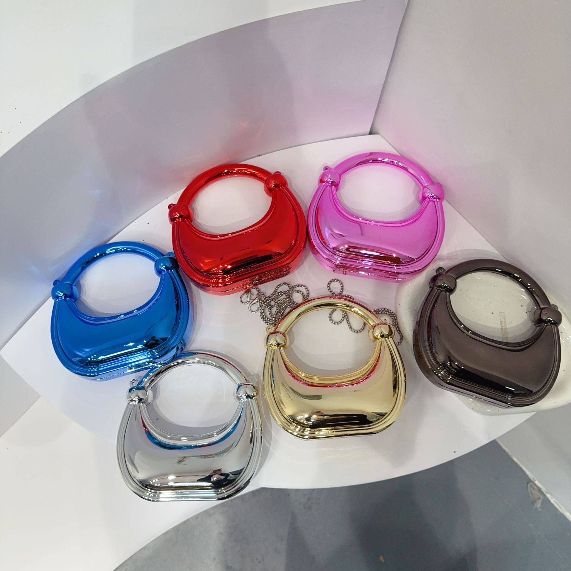 ミニゴールデンイブニングバッグ財布とハンドバッグ高級デザイナ - Luxury Bags Trending のレビューと価格