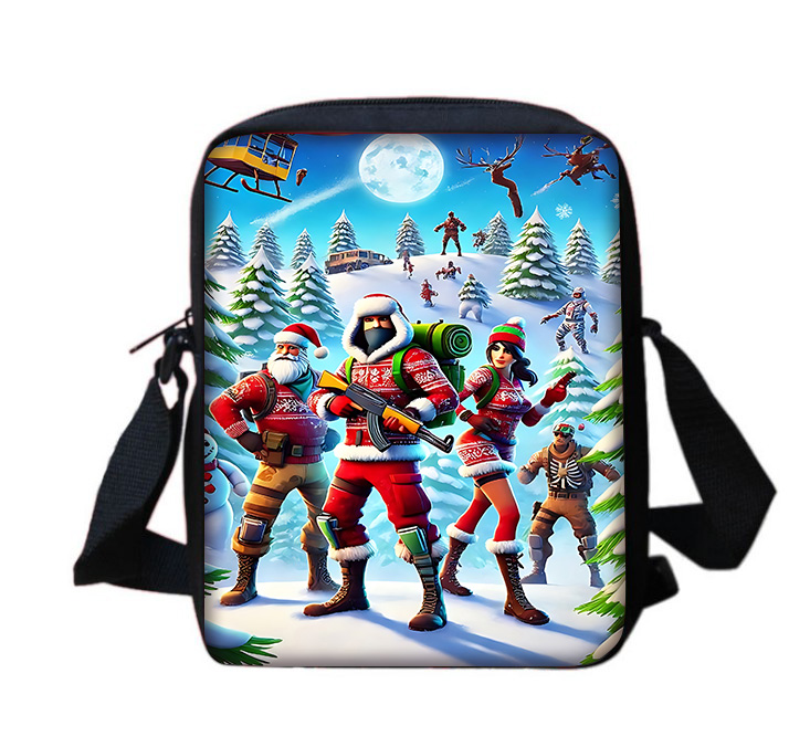 新しいゲーム FortniteS 少年少女プリントショルダー - Shoulder Bag Slouchy のレビューと価格