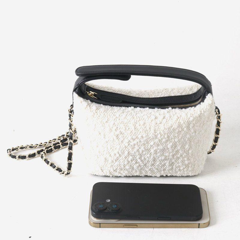 レザークラシックミニホーボスバッグ女性のための高級デザイナー - Luxury Bags With Zipper のレビューと価格