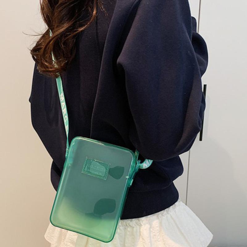 新しいファッショナブルな PVC メッセンジャーバッグ透明シ - Shoulder Bag Slouchy のレビューと価格