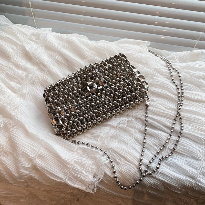 PU 高級感 ソリッドカラー イブニングバッグ 透かし彫り  - Luxury Bags Trend 2025 のレビューと価格