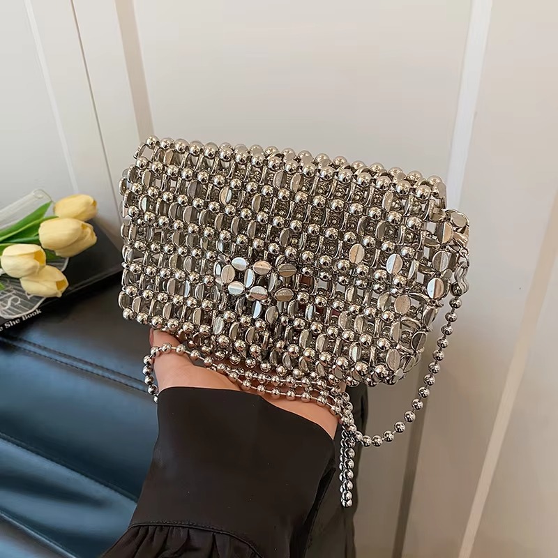 PU 高級感 ソリッドカラー イブニングバッグ 透かし彫り  - Luxury Bags Trend 2025 のレビューと価格