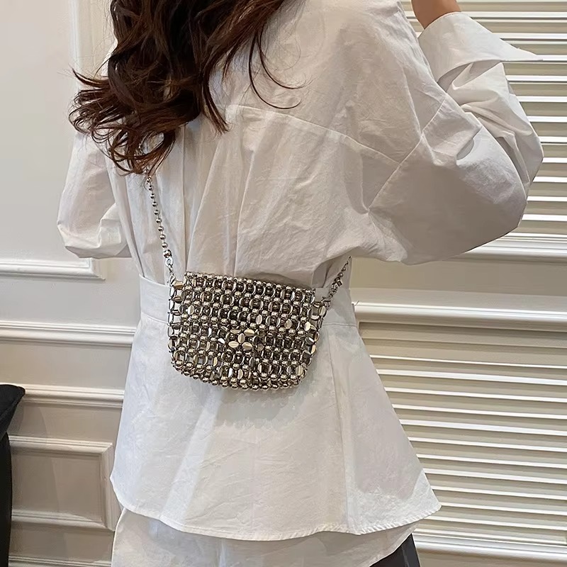 PU 高級感 ソリッドカラー イブニングバッグ 透かし彫り  - Luxury Bags Trend 2025 のレビューと価格