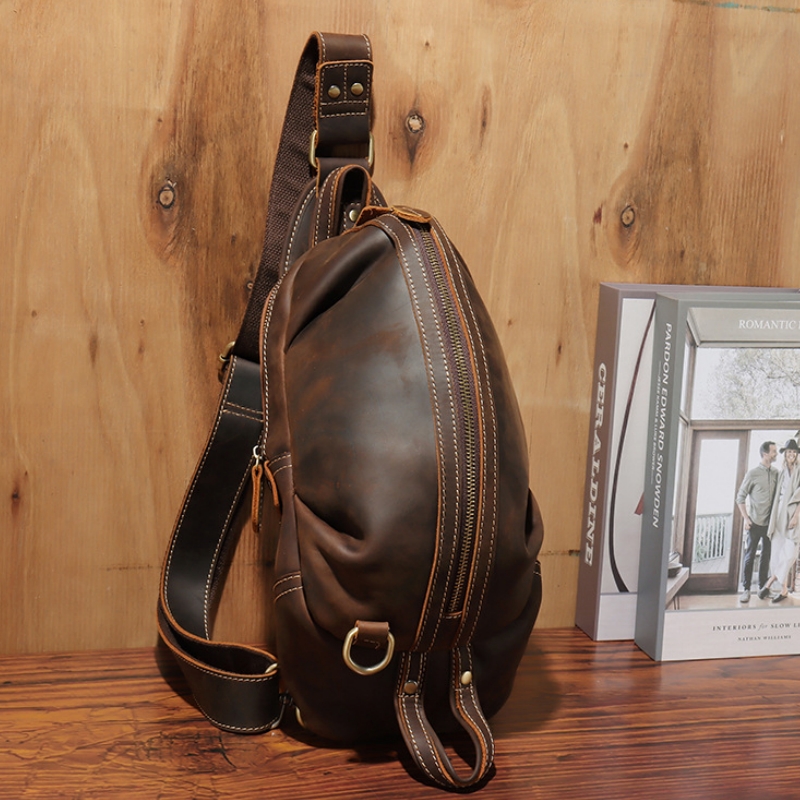 男性用本革ショルダーバッグ,多機能ショルダーバッグ,アウトド - Luxury Bags With Zipper のレビューと価格