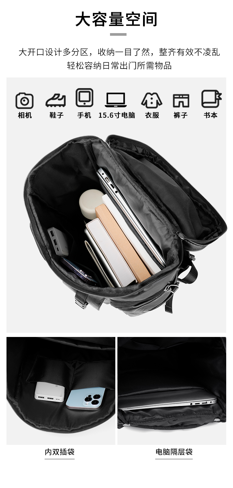 ファッションレトロバックパック高級ブランドバックパック男性用 - Luxury Bags With Zipper のレビューと価格