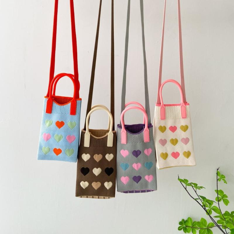 女性・女の子向けファッションニットミニショルダーバッグ、キュ - Shoulder Bag Slouchy のレビューと価格