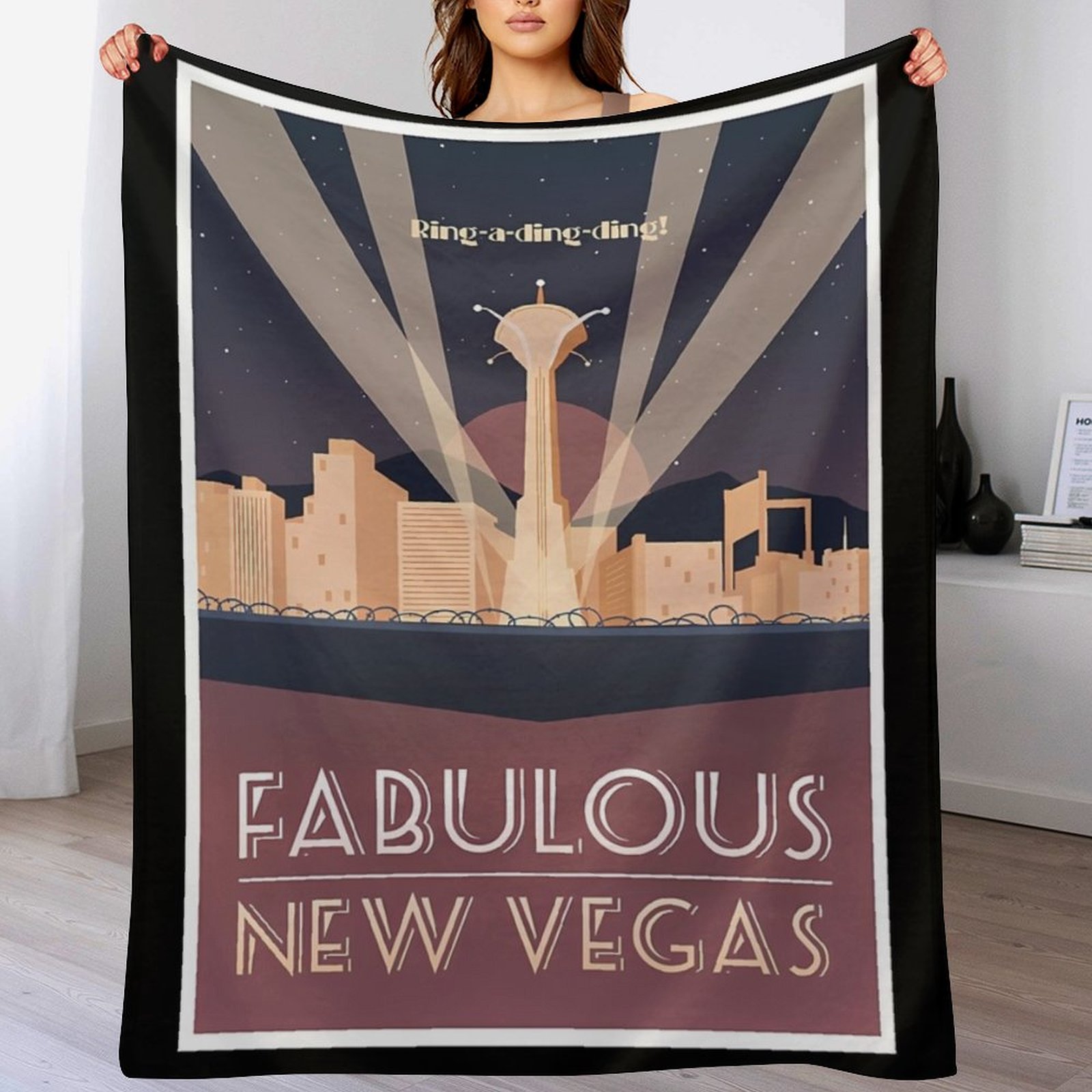 ファビュラス・ニュー・ベガス（ミニマリスト）スローブランケッ - Luxury Bags Vegas のレビューと価格
