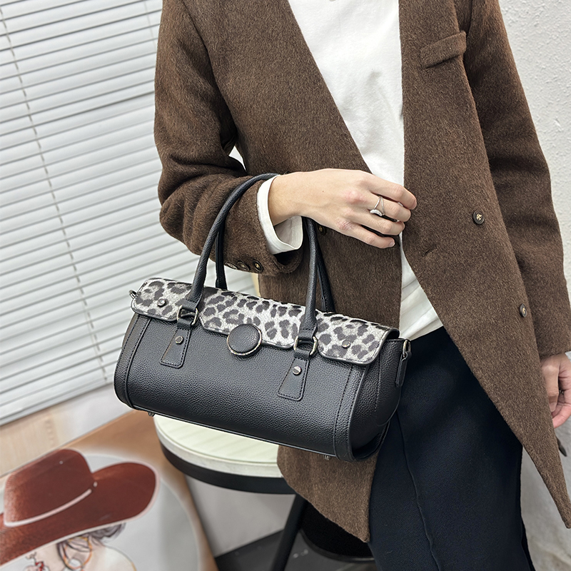 ヴィンテージヒョウ柄パッチワークバッグ女性高級グレインビーガ - Luxury Bags That Are Vegan のレビューと価格